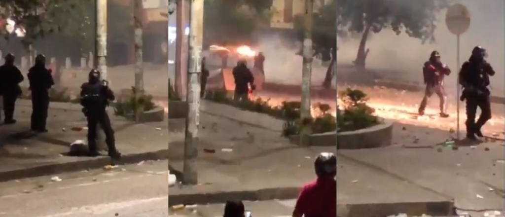 La brutal imagen a cien metros del estadio de River y Junior