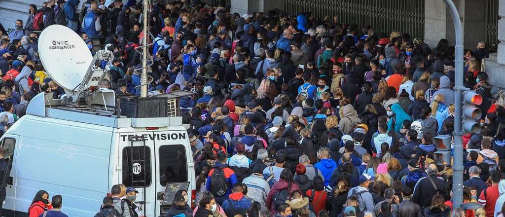 Caos en Constitución: una protesta paralizó los trenes