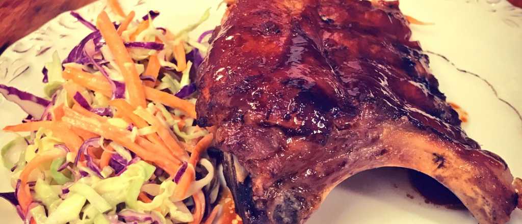 Cocina tuitera: BBQ Ribbs con Coleslaw, un clásico de la cocina yanki