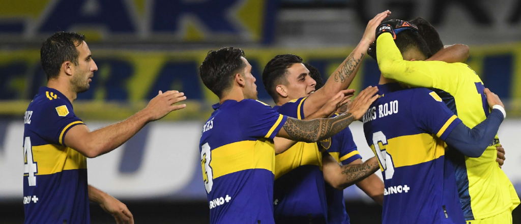 Videos: Boca no llevaba las cuentas y no festejó con el penal de Buffarini