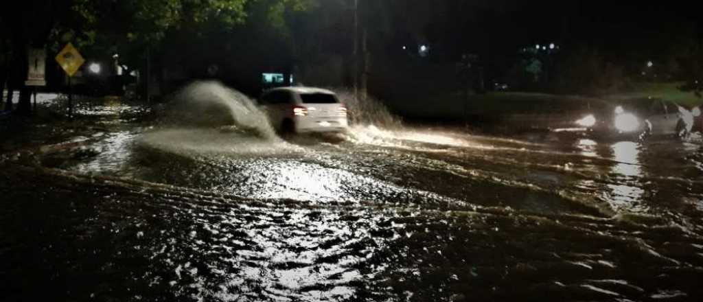 Granizo y nieve: la sorpresiva tormenta en Mendoza