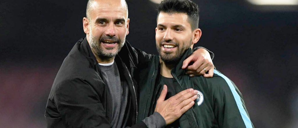 ¿Se le escapó? Guardiola confirmó que Agüero se va a Barcelona