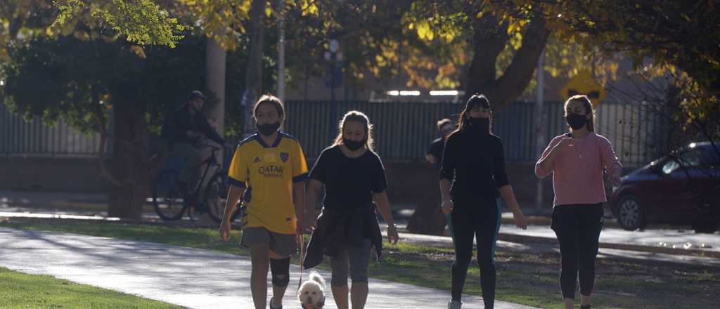 Martes fresco y algo soleado en Mendoza