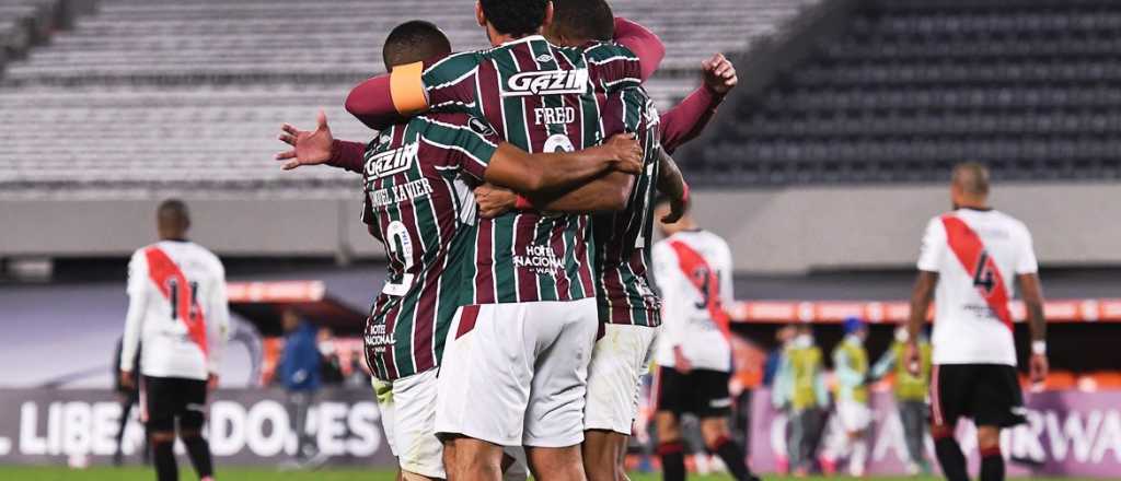 River perdió contra Fluminense pero igual se metió en octavos