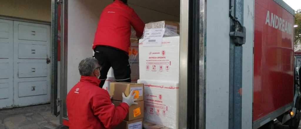 Llegaron otras 35 mil dosis de Astrazeneca a Mendoza