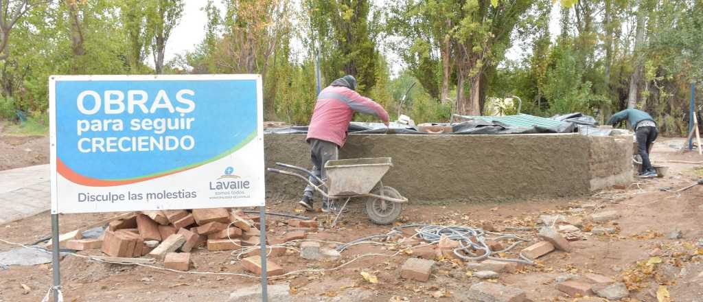 Obras con aportes vecinales en Lavalle