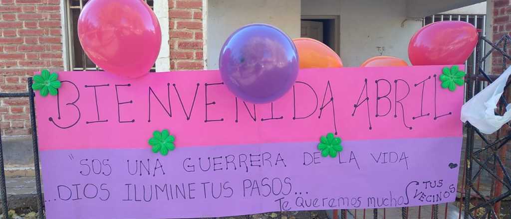 Abril le ganó al Covid y conmovió a todo Real del Padre 