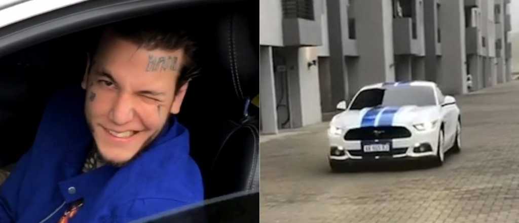 Alex Caniggia en tiempos de pandemia: Ford Mustang y Fiat 500