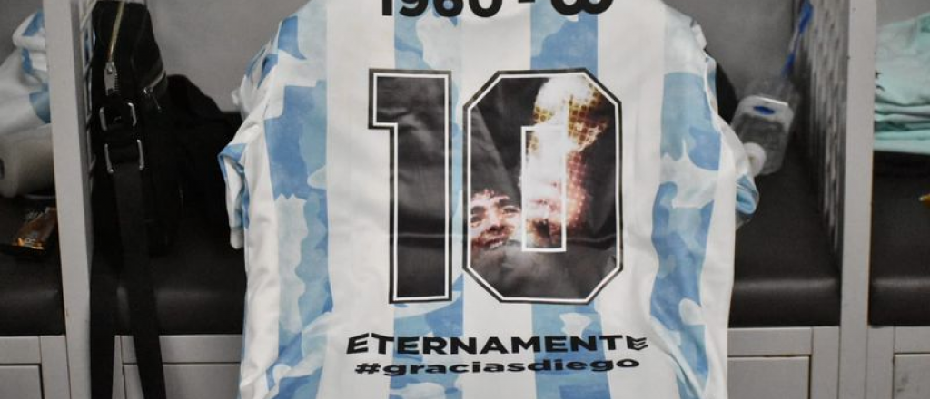 La Selección usará una camiseta "prohibida" en homenaje a Diego