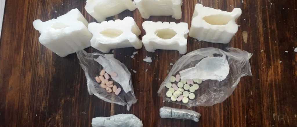 Una madre envió drogas a su hijo preso en San Rafael, oculta en jabones