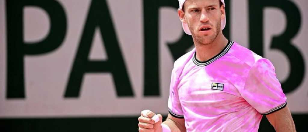 Schwartzman avanzó a octavos de final en Roland Garros