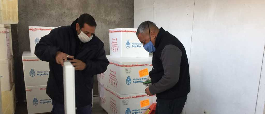 Llegaron 7 mil dosis de Pfizer a Mendoza 