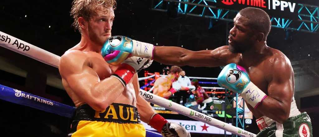 Mayweather no pudo noquear al youtuber Logan Paul