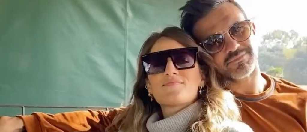 Mica Viciconte y Fabián Cubero descansaron en Mendoza