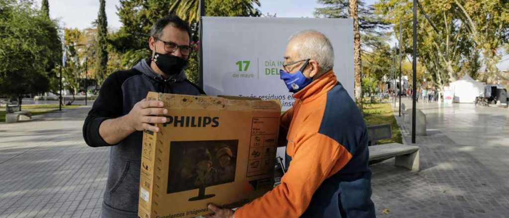 Las Heras realiza una nueva campaña de reciclaje