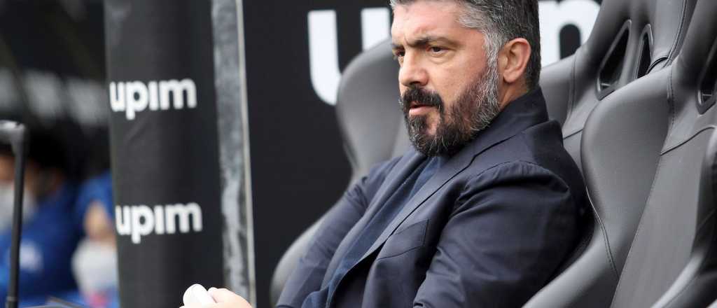  Insólito final entre Gattuso y la Fiorentina