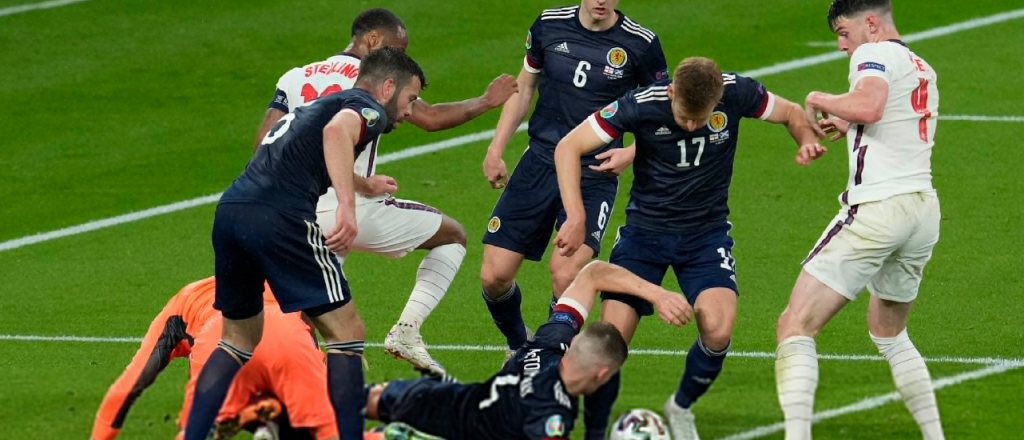 Inglaterra y Escocia jugaron un clásico tibio y empataron 0 a 0