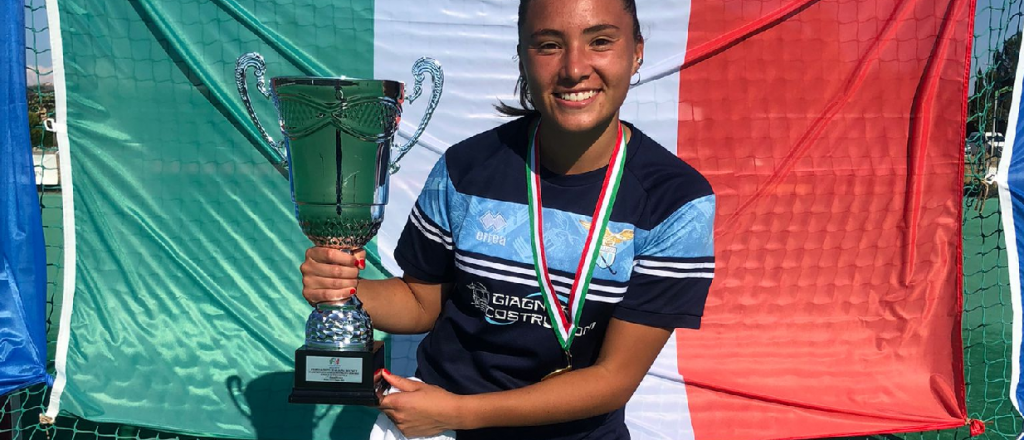 Cami Chávez, la mendocina campeona en Lazio de Italia