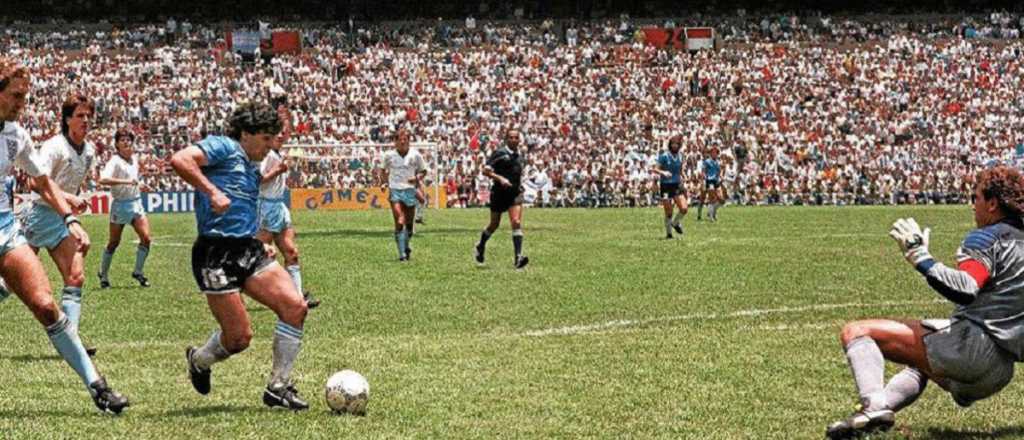 Proponen volver a gritar hoy a las 16.09 el gol de Maradona a los ingleses