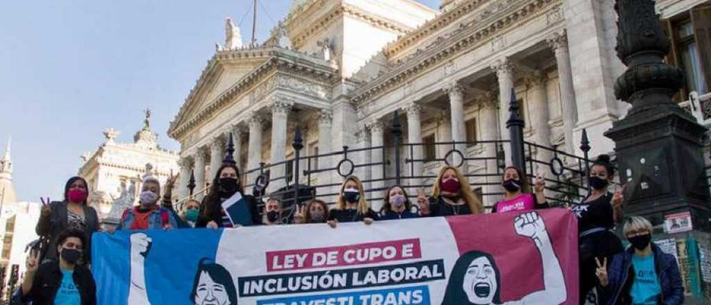 Es ley el cupo laboral travesti trans