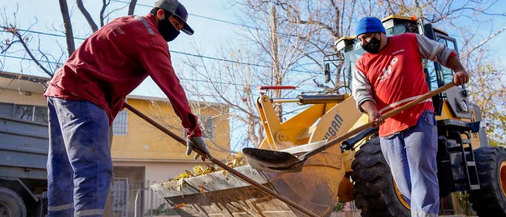 Las Heras recolecta 180 toneladas de basura por semana