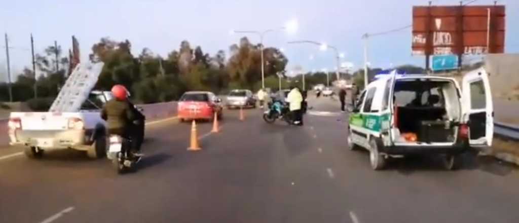 Demoras en el Corredor del Oeste por un accidente vial