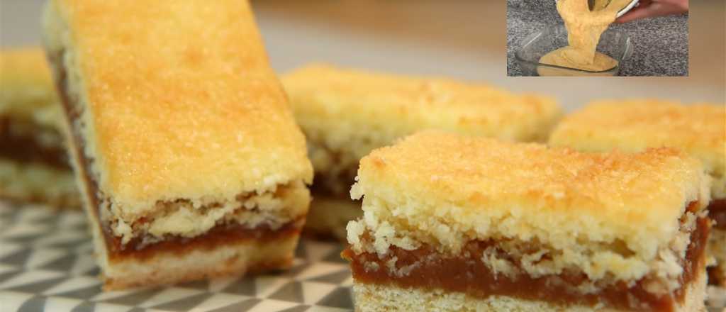 Cómo preparar los mejores brownies de coco y dulce de leche