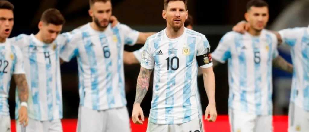 Messi, sacado con Yerry Mina: "Dale, bailá ahora"