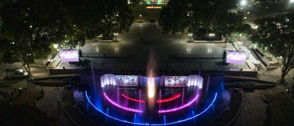 En fotos: así luce la remodelada fuente de la Plaza Independencia