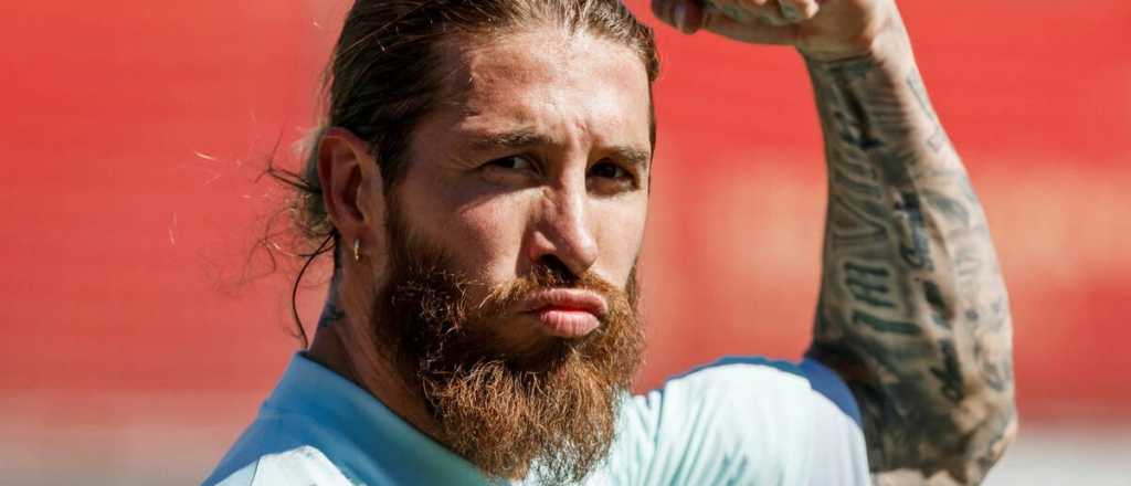 Sergio Ramos es un animal: llegó al PSG y entrenó 5 horas