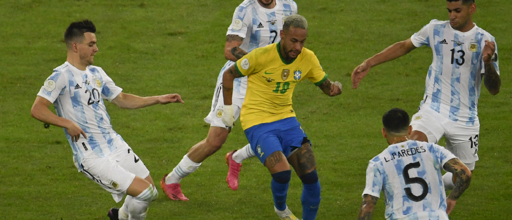 Neymar no jugará contra la Argentina en San Juan