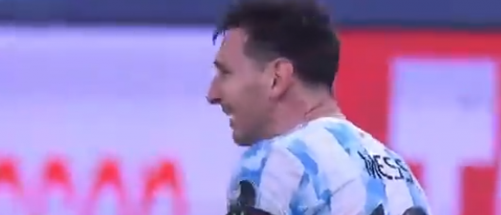 Video: la incontenible emoción de Messi tras el pitazo final del partido