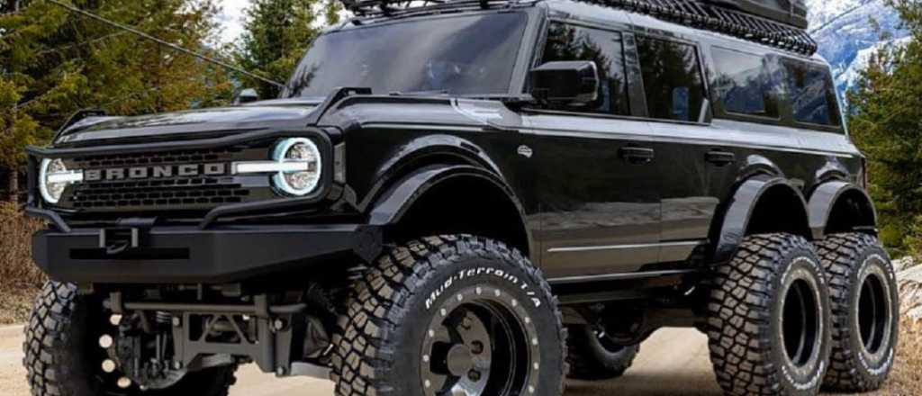 ¿Puede un Ford Bronco ser 6×6? no te pierdas este SUV customizado