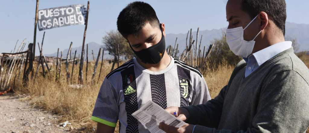 Godoy Cruz salió a vacunar contra el covid-19 en el piedemonte 