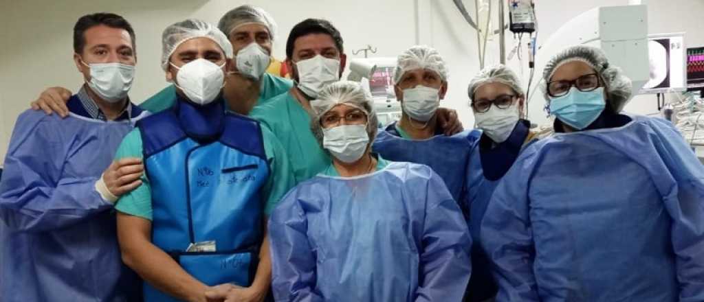 Inédita operación intraventricular a un bebé de 1 año en el Notti