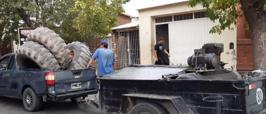 Empleado de gomería de Luján murió por la explosión de una cubierta