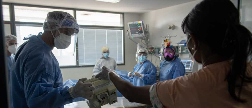 Leve baja en la ocupación de camas de terapia intensiva en Mendoza