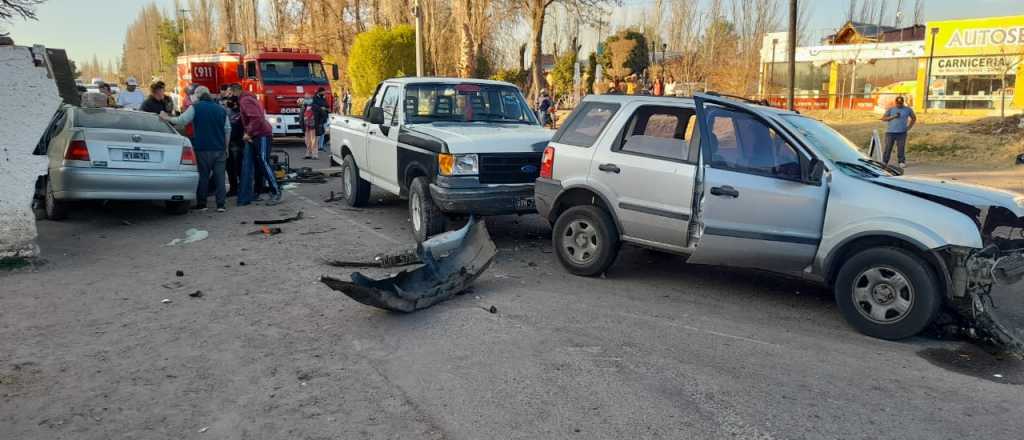 Video: así chocaron a una familia de turistas en San Rafael