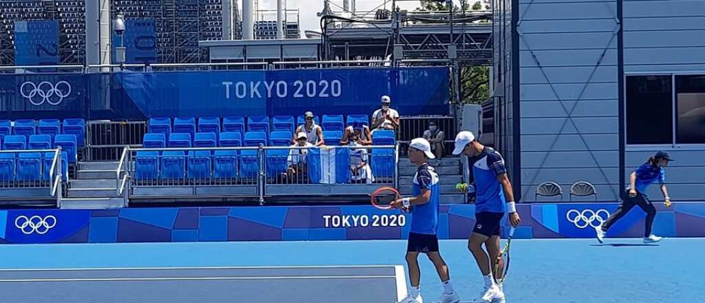 Schwartzman y Bagnis, eliminados en el dobles masculino