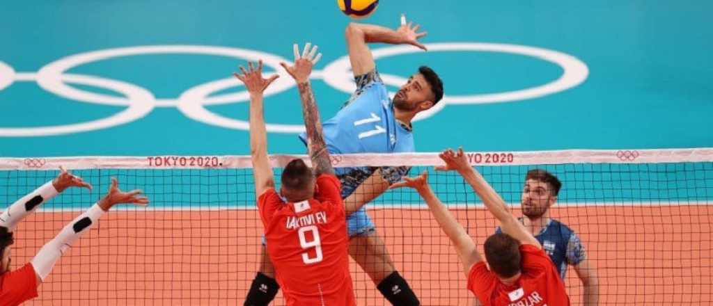 La selección masculina de vóley cayó 3-1 en el debut