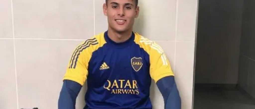 Debutó en Boca un mendocino y su familia compró un tele para verlo 