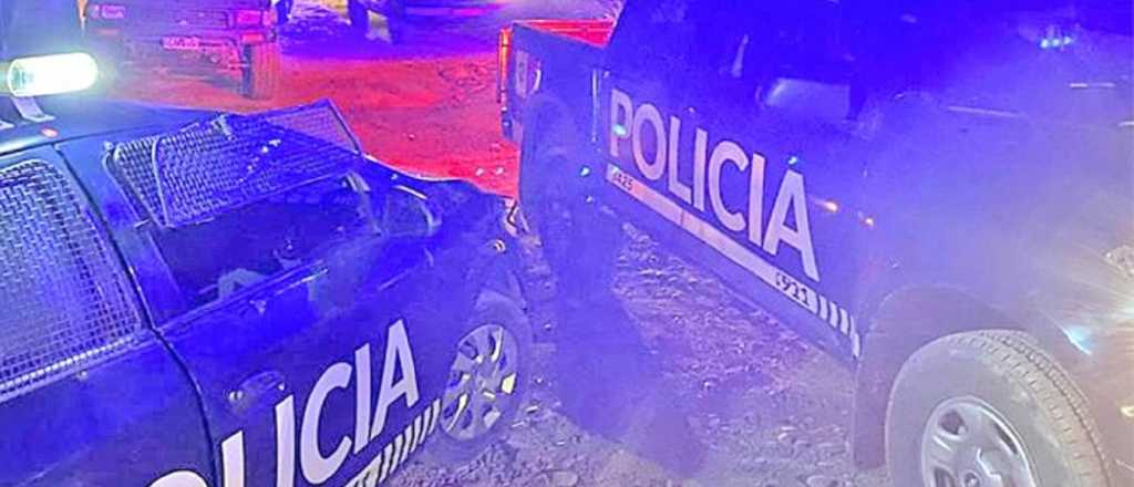 Un borracho perdió el control de su auto y volcó en San Rafael