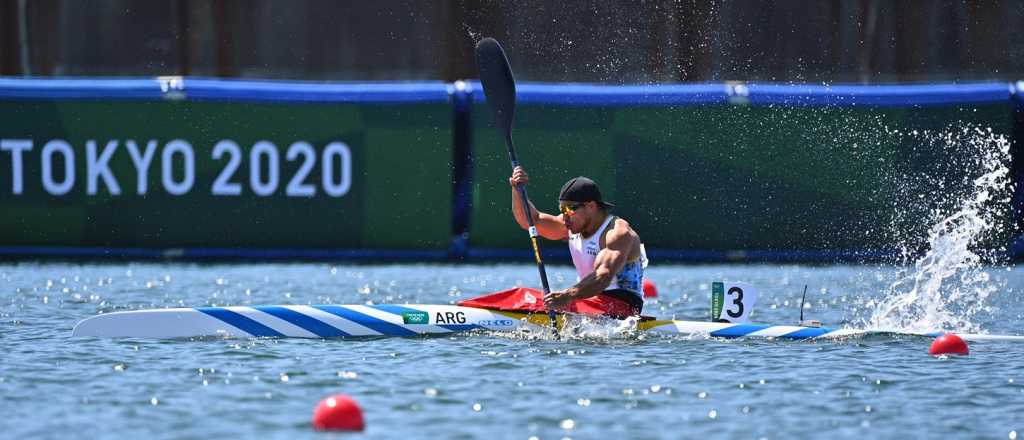 El argentino Rézola pasó a las semifinales en canotaje