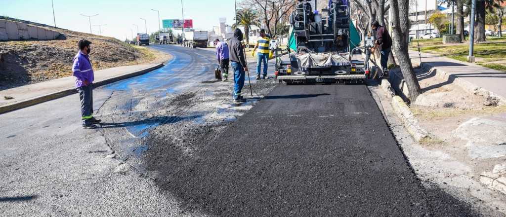 Guaymallén renovó un tramo de ascenso al Acceso Este