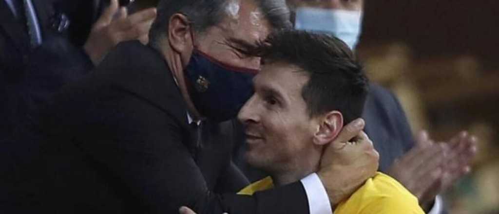 La dura frase de Jorge Messi contra Laporta