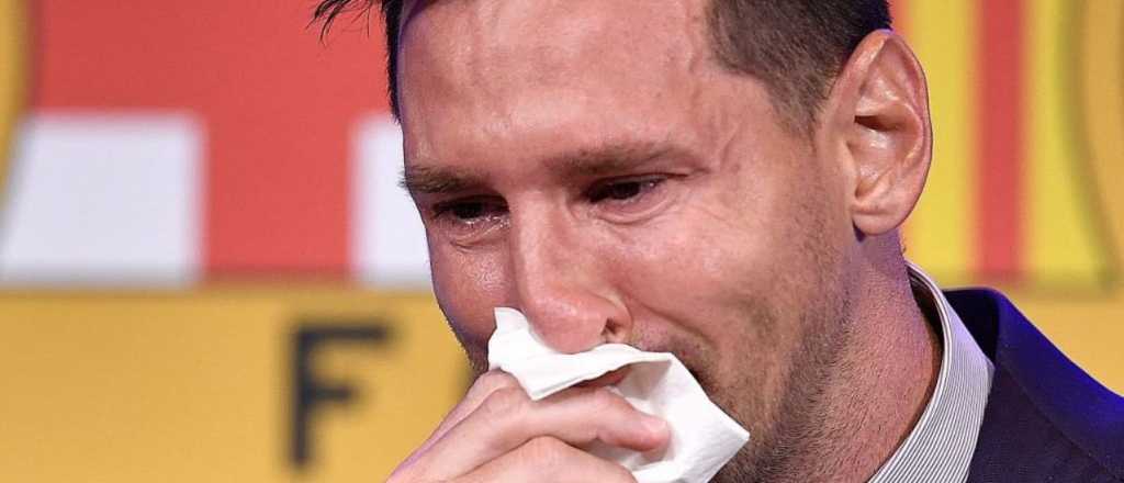 Las lágrimas de Messi hicieron llorar hasta a un camarógrafo