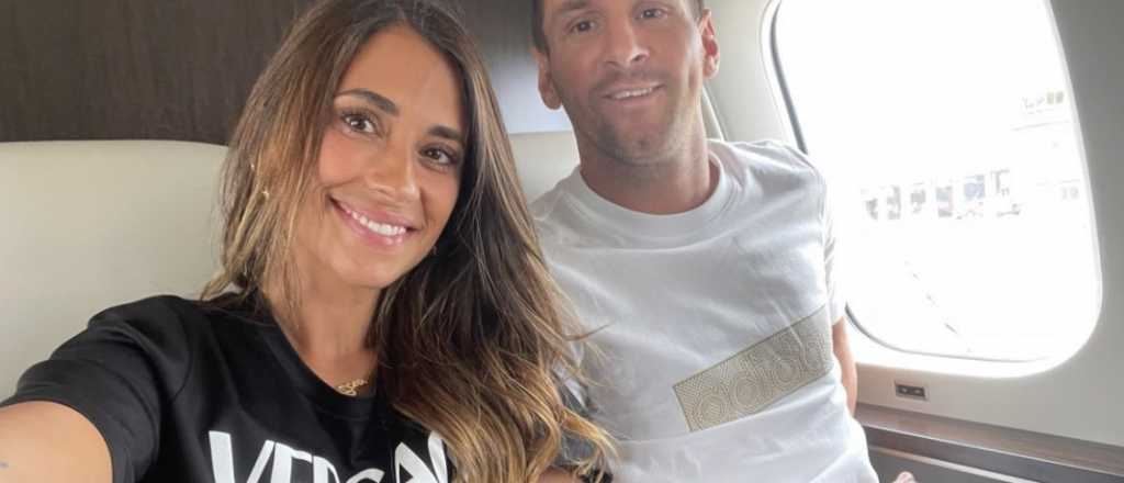 El emocionante saludo de Antonela Roccuzzo y Messi al dejar Barcelona