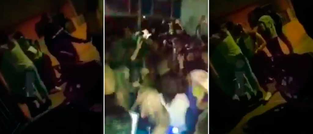 Video: impresionante fiesta clandestina en un Jardín de Infantes