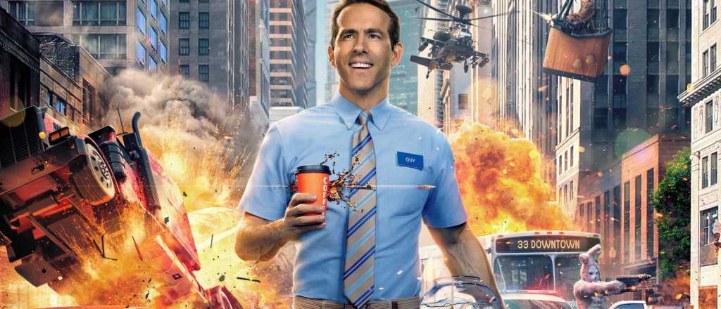 Comedia y acción con Ryan Reynolds en "Free Guy"