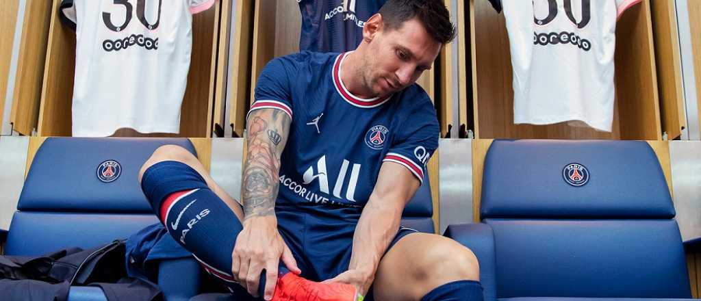 Las primeras imágenes de Messi entrenando en el PSG